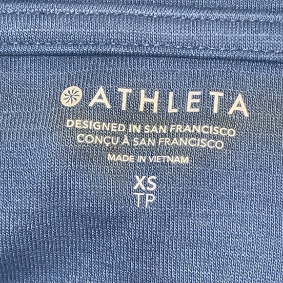 Athleta Sundown Alliance Hoodie Organic Cotton Breathable relaxed fit Sz. XS - Picture 11 of 15